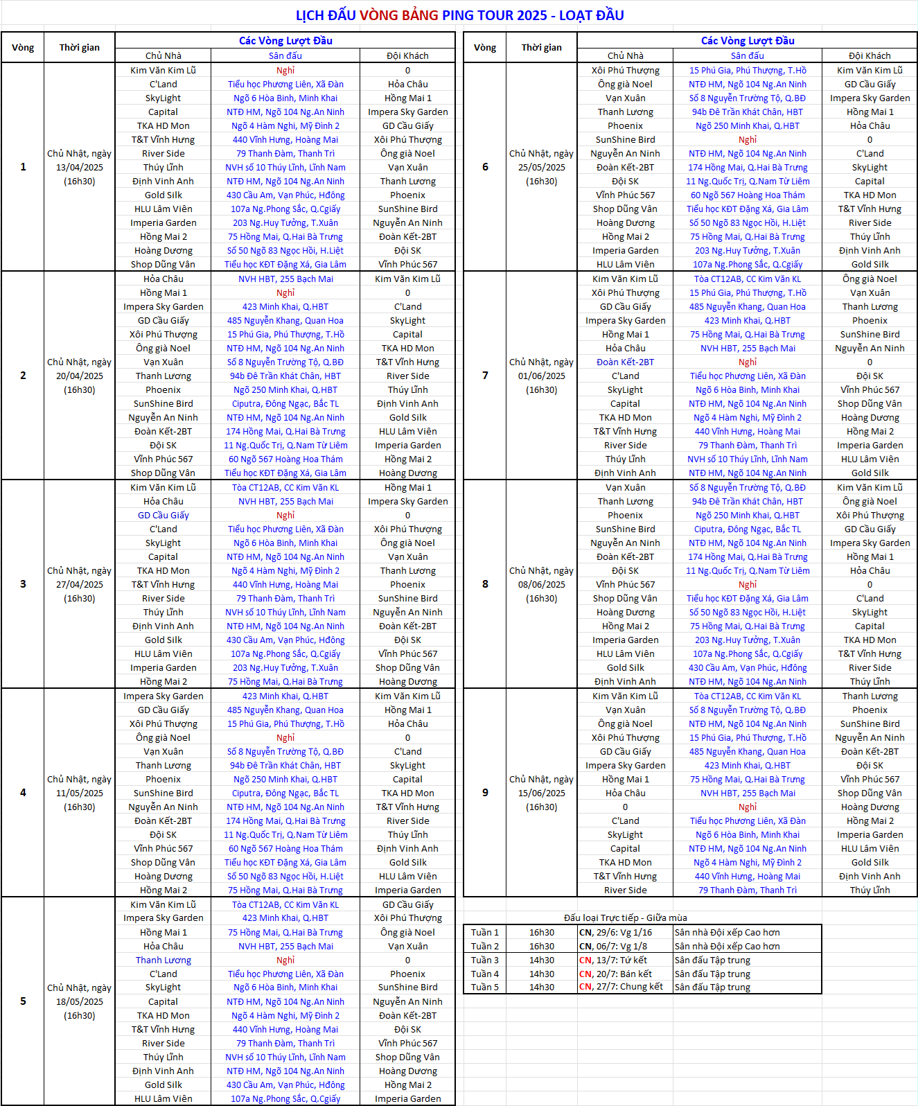 Lịch Thi đấu Vòng Bảng - Loạt 1.png